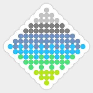 dot pattern C Sticker